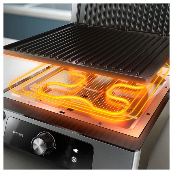 Outlet Philips 5000 Serisi HD6301/90 Contact Grill 2200 W Tost Makinesi ve Izgara
