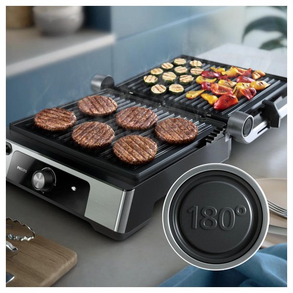 Outlet Philips 5000 Serisi HD6301/90 Contact Grill 2200 W Tost Makinesi ve Izgara
